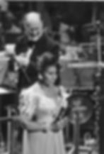 Williams with music great Aretha Franklin and the Boston Pops at Symphony Hall. MIRO VINTONIV COURTESY BSO